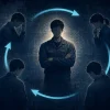 1人のエース依存で周囲が萎縮する現場のイメージ